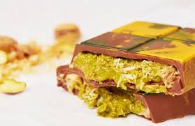 Can't Get Knafeh of It chocolate bar by Fix Dessert Chocolatier with pistachio and kataifi
