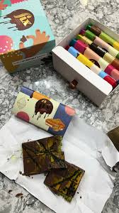 Custom chocolate box of 10 to 500 viral dessert bars from Fix Dessert Chocolatier
